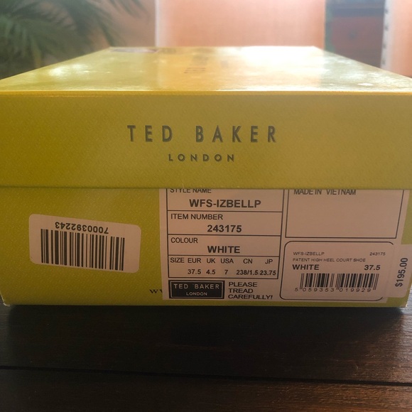 Ted Baker patent leather heels. Size 37.5 - Picture 7 of 12